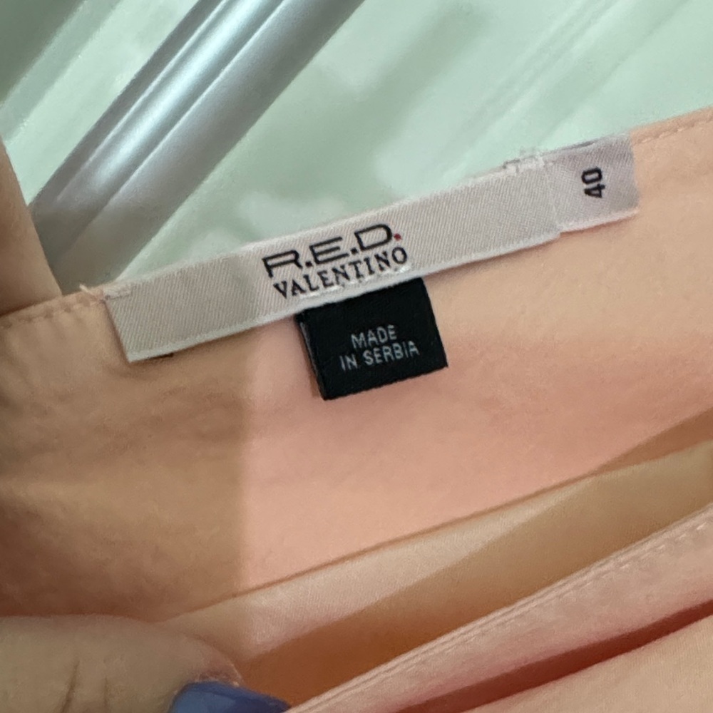 RED Valentino Blush Pink Mini Dress - Picture 2 of 10